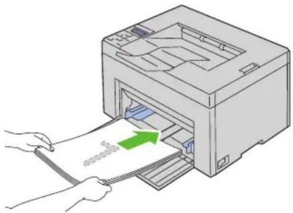 DELL 1350cnw - Når du anvender multifunktionsilæggeren (MPF) - 1
