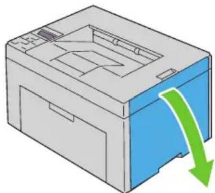 DELL 1350cnw - Fjernelse af tonerpatroner - 1