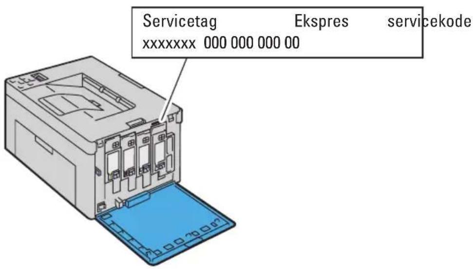 Servicetag Ekspres servicekode xxxxxxxx 000 000 000 00