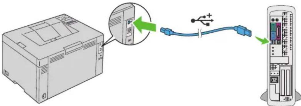 DELL 1350cnw - USB-kabel - 1