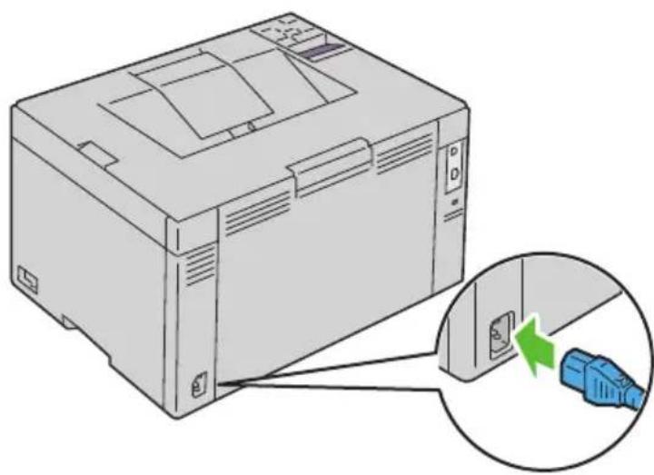DELL 1350cnw - Tænd printeren - 3