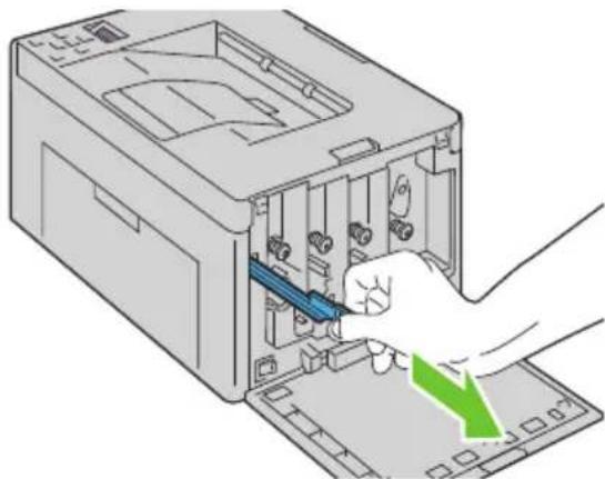 DELL 1350cnw - Fjernelse af tonerpatroner - 10