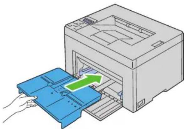 DELL 1350cnw - Afhjælpning af Papirstop fra forsiden af printeren - 4