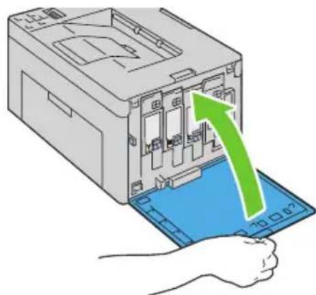 DELL 1350cnw - Fjernelse af tonerpatroner - 14