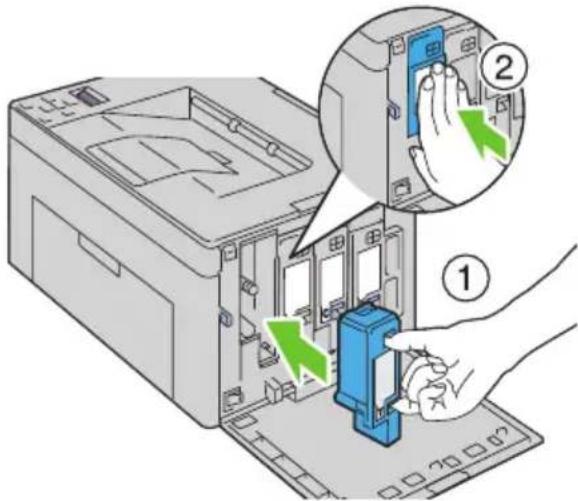 DELL 1350cnw - Fjernelse af tonerpatroner - 6
