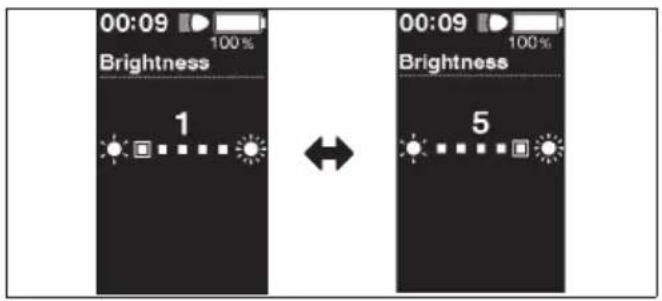 SHIMANO DU-E8080 - ■ [Brightness] バックライト輝度設定 (SC-E6010/SC-E6100) - 3