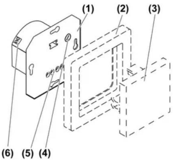 BERKER 2912 - Device components - 1