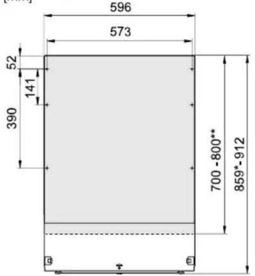 596 573 52 141 390 700 -800** 859*-912