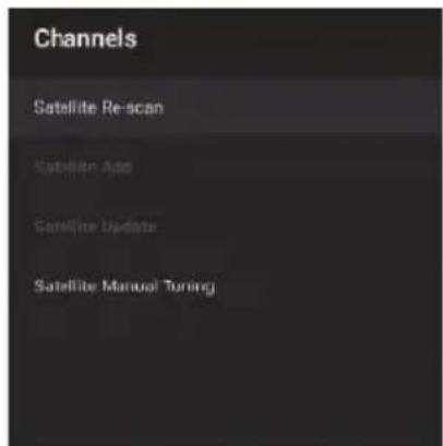 Infiniton INTV-43AT3100 - Añadir Satélite : - 3