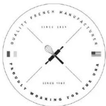 QUALITY FRENCH MANUFACTURER SINCE 1984 PRODLY WORKING FOR THE USA SINCE 1989