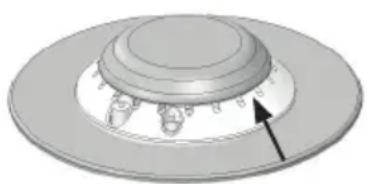 GRAM KKG 6401-90 - Kokeplate rist - 1