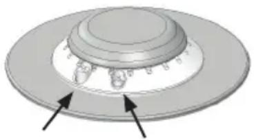 GRAM KKG 6401-90 - Brug af kogeplade forsynet med tændingsknapper("Zp"-model) - 2