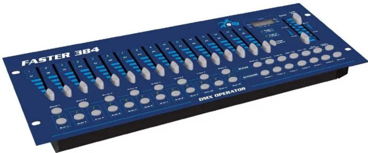 FASTER 384 DMX OPERATOR