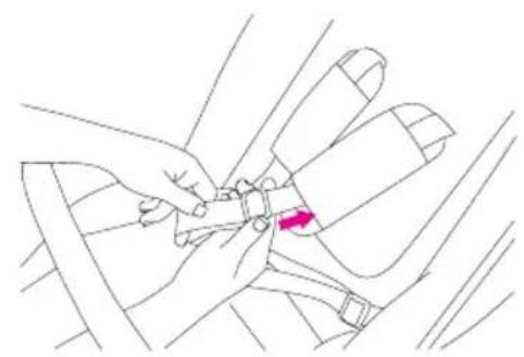 Anex m/type - Safety belts length adjustment - 1