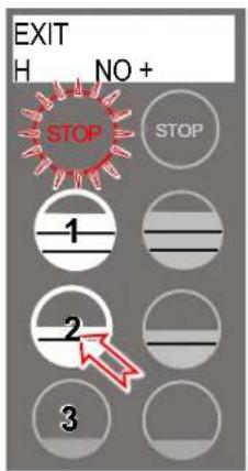 EXIT H NO + STOP STOP 1 2 3