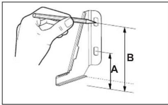 A B
