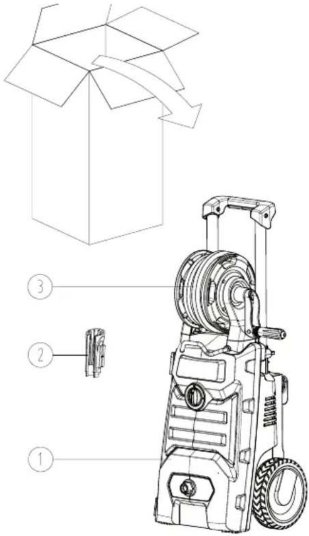 Biltema HPW 150 - Maskindele - 1