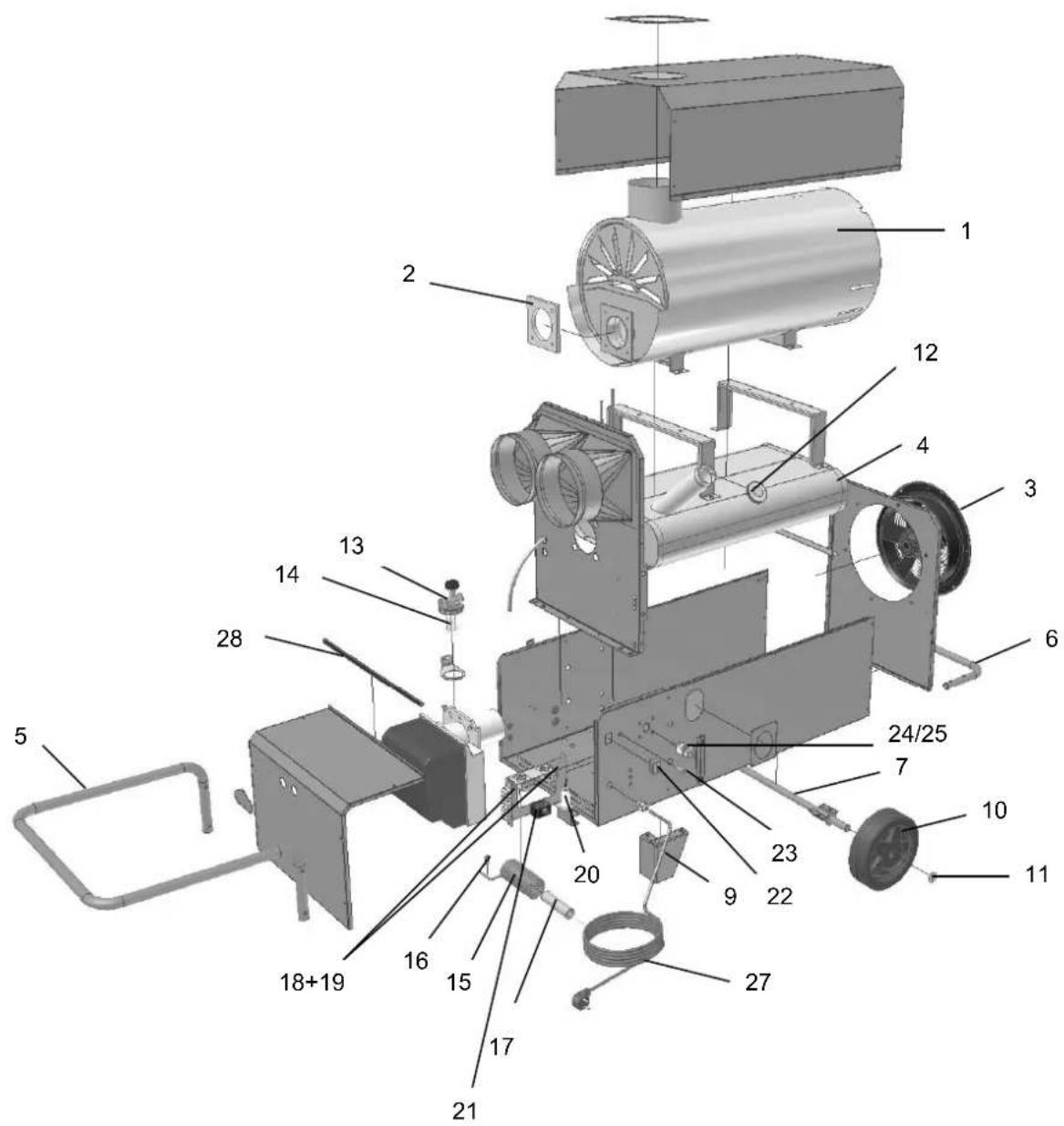 Heylo K 30 T - Ersatzteilliste - 1