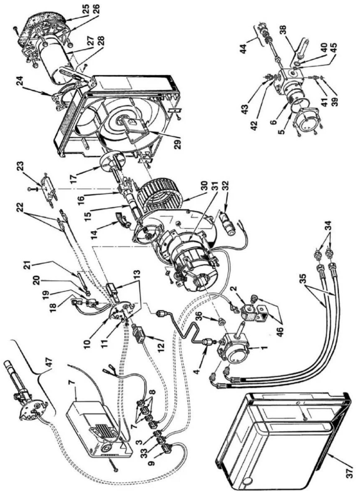 Heylo K 30 T - Brennereinstellung - 2
