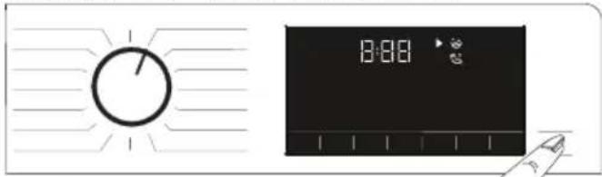 BEKO WTV9726XW - Endring af valg efter at programmet er startet - 1
