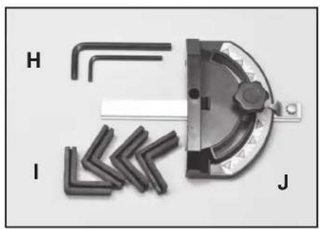 H I J