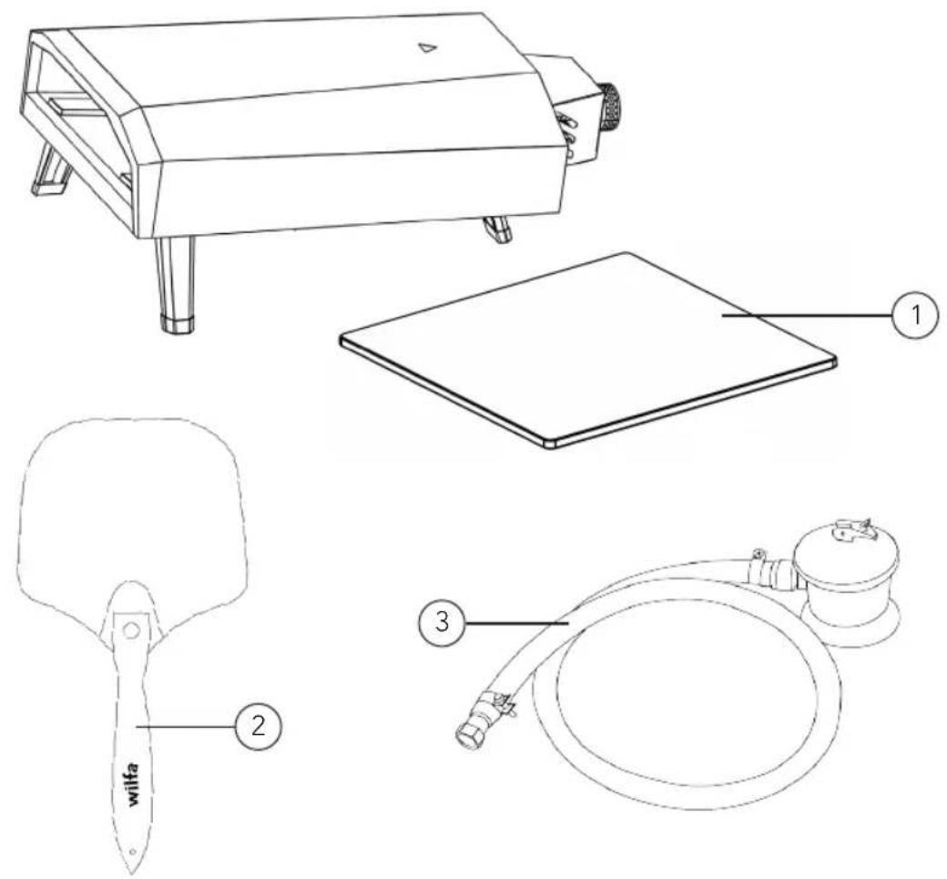 WILFA PO1B-G113 - REGULATOR AND HOSE - 1