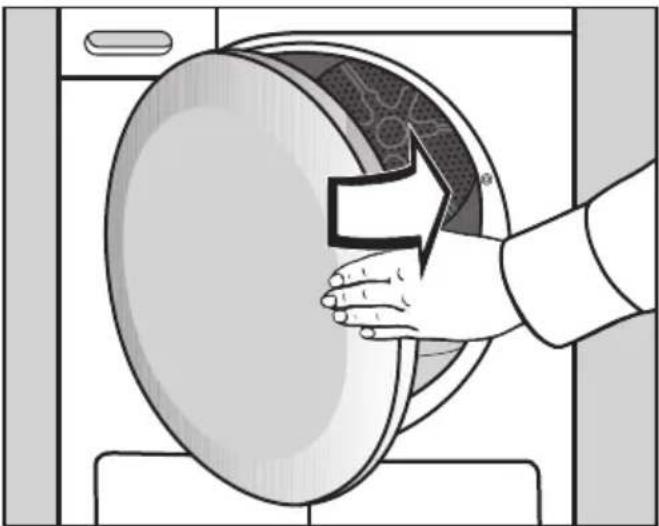 MIELE TSA 233 WP - Døren lukkes - 1