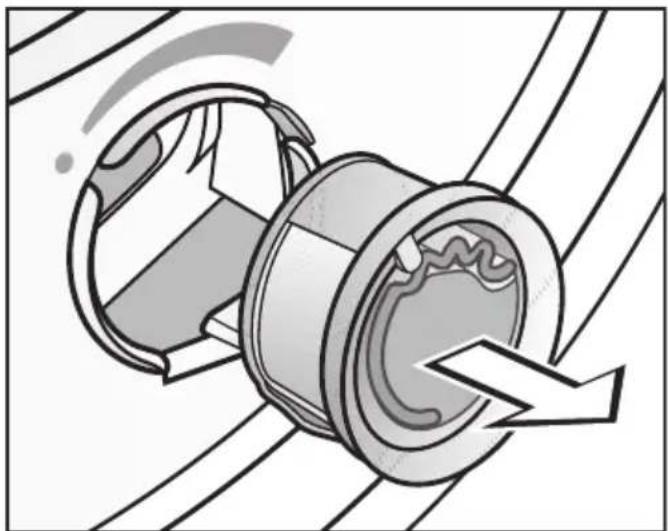 MIELE TSA 233 WP - Duftflakon tages ud/udskiftes - 2