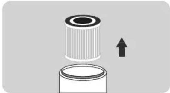 TCL Breeva A3B - Remove filter Install filter - 2
