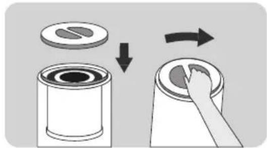 TCL Breeva A3B - Remove filter Install filter - 5