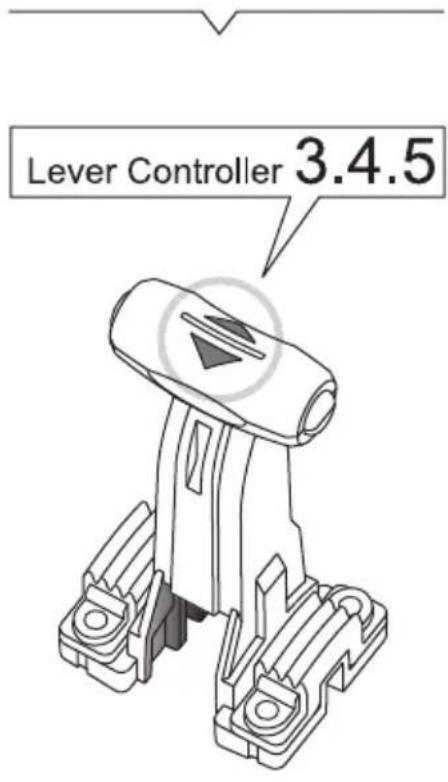 VELLEMAN KSR12 - Lever Controller Assembly - 14