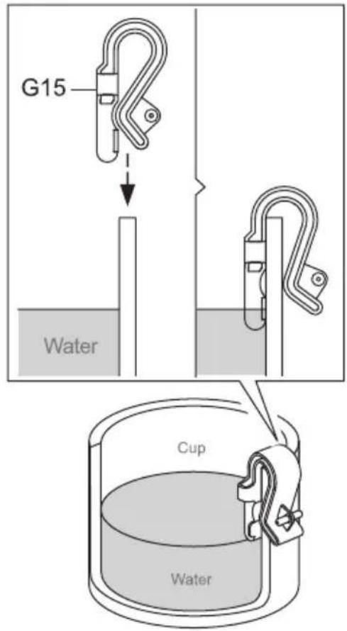 VELLEMAN KSR12 - How To Fill Up The Cylinder With Water - 1