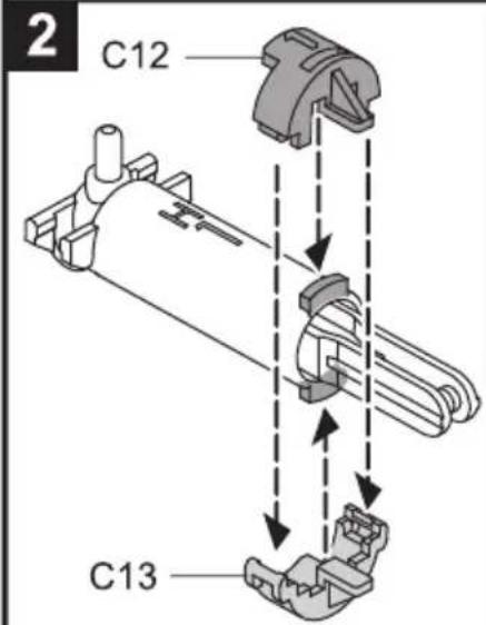 VELLEMAN KSR12 - H1 Cylinder Assembly - 10