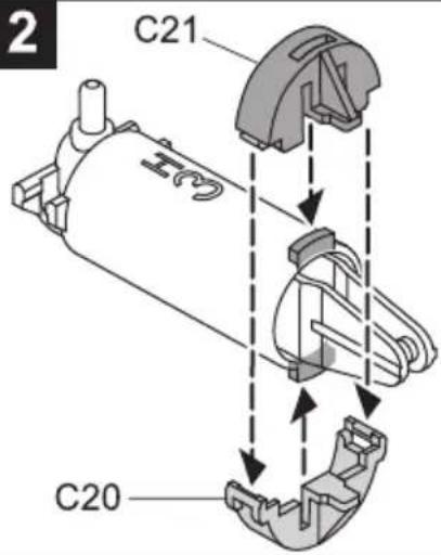 VELLEMAN KSR12 - H3 Cylinder Assembly - 10