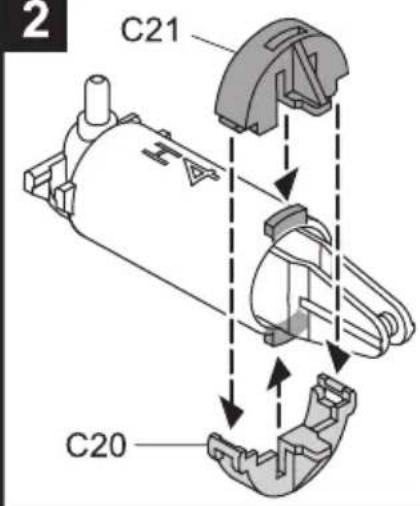 VELLEMAN KSR12 - H4 Cylinder Assembly - 10