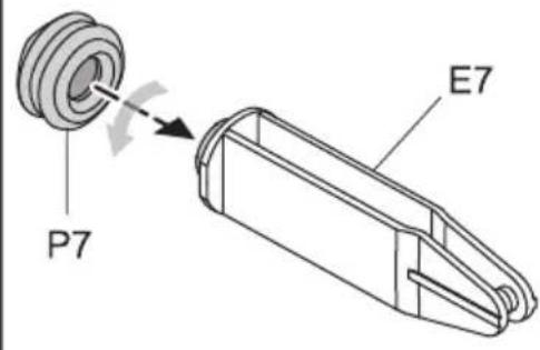 VELLEMAN KSR12 - H3 Cylinder Assembly - 1