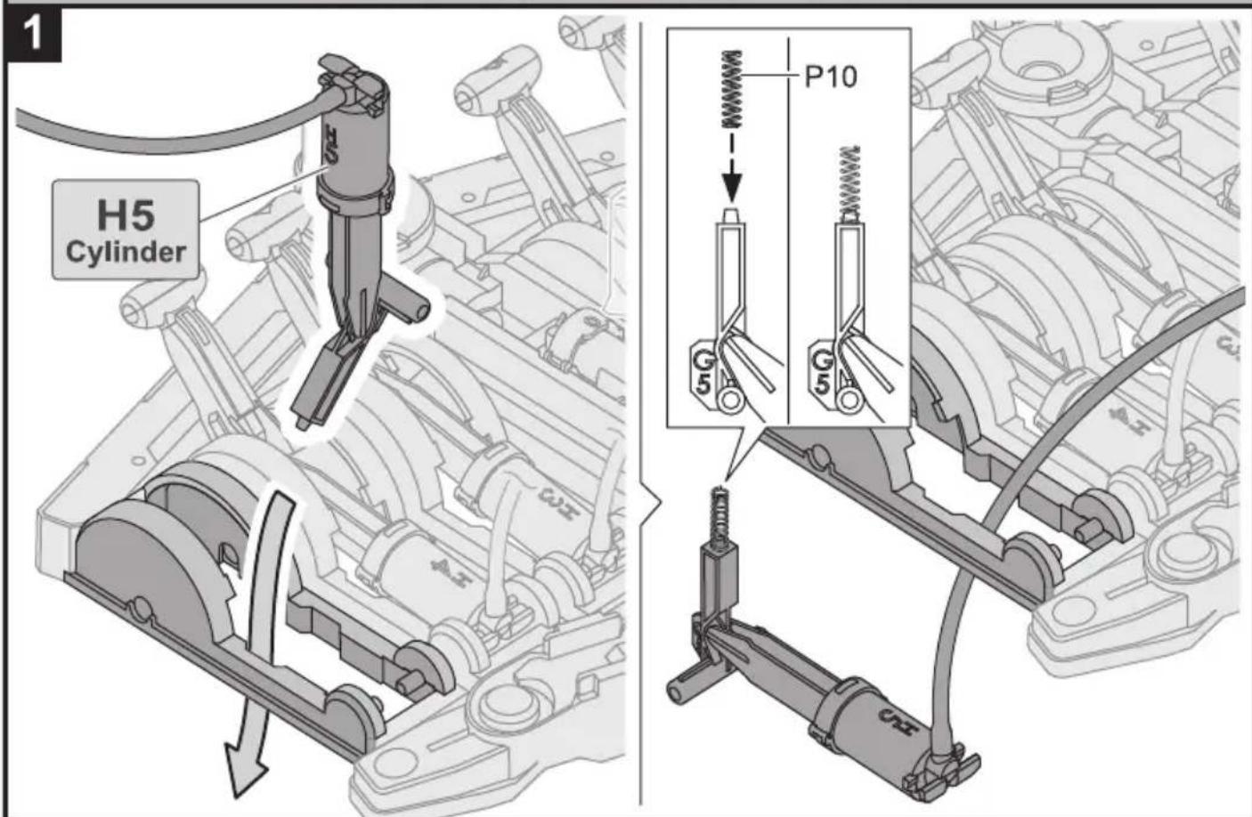 VELLEMAN KSR12 - Unit 4: H4 Cylinder & Lever Controller 4 - 9