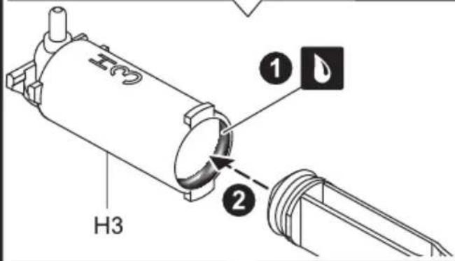 VELLEMAN KSR12 - H3 Cylinder Assembly - 8