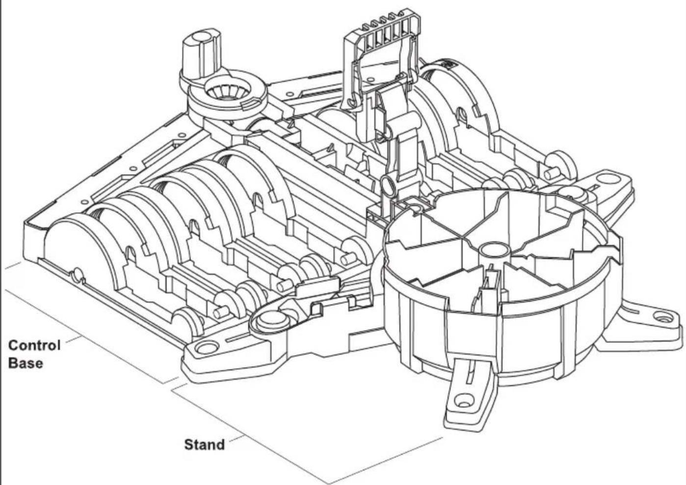 VELLEMAN KSR12 - Stand & Control Base Assembly - 10