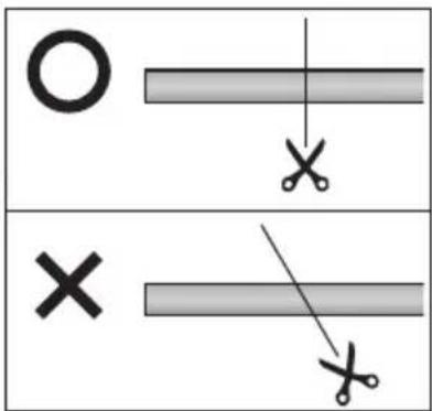 VELLEMAN KSR12 - How To Cut The Tube - 3