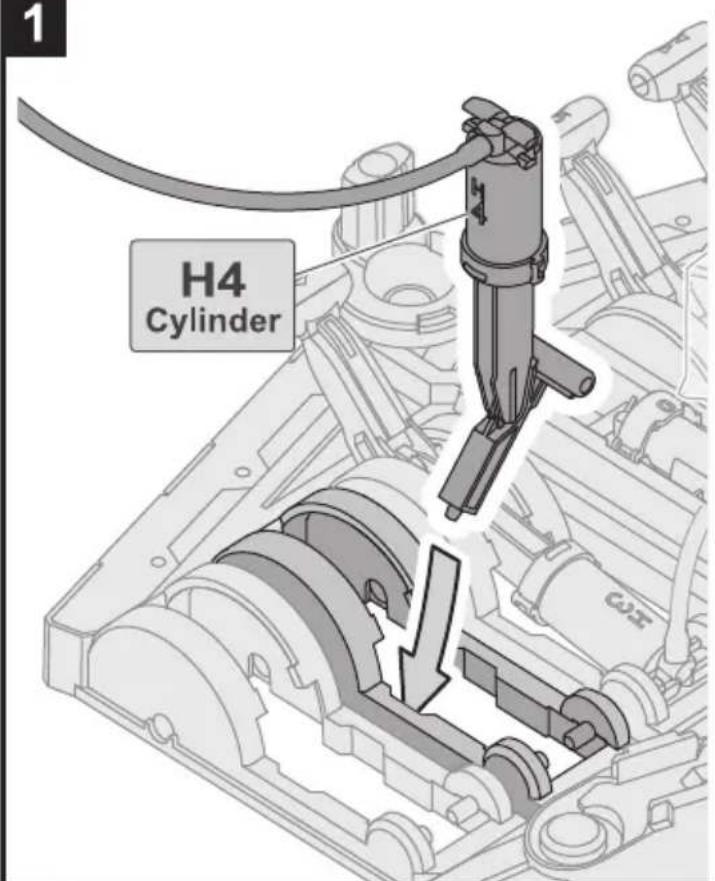 VELLEMAN KSR12 - Unit 4: H4 Cylinder & Lever Controller 4 - 1