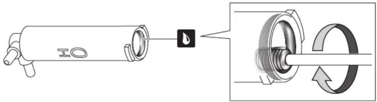 VELLEMAN KSR12 - How To Oil The Parts - 5