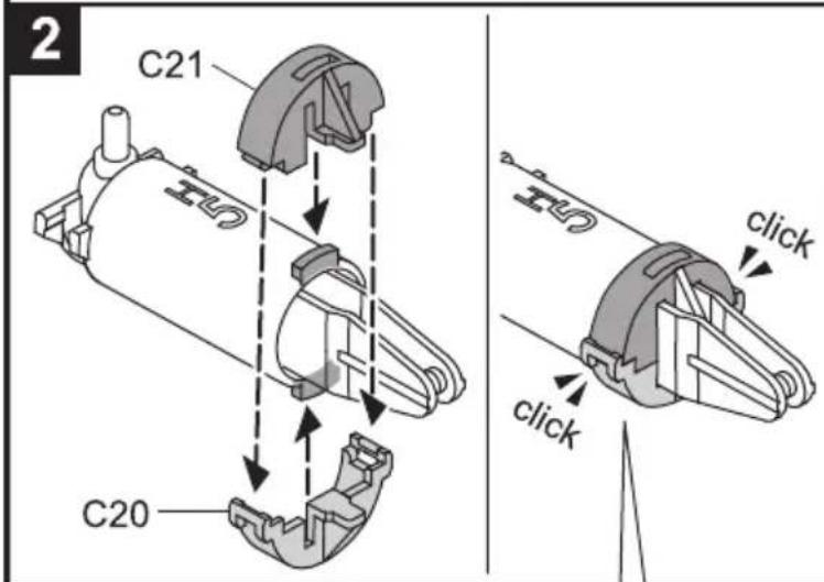 VELLEMAN KSR12 - H5 Cylinder Assembly - 10