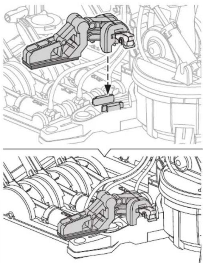 VELLEMAN KSR12 - Release Gripper unit and put it aside as below - 2