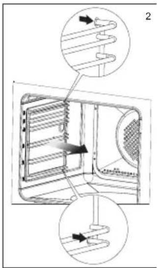 Technical diagram showing a mechanical assembly with labeled components and directional arrows indicating motion or flow.