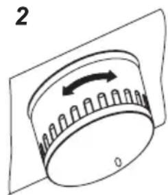 Cylinda IBU3114RF - Paina ja vedä -nupit - 2