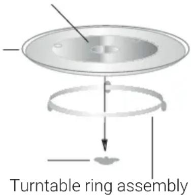 Turntable ring assembly