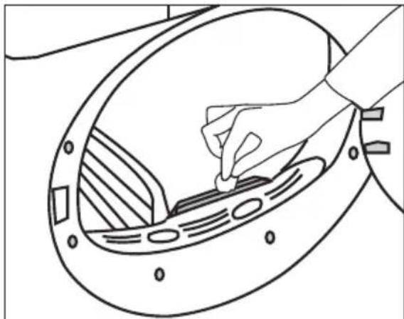 GRUNDIG GT76824WBPB - Cleaning the sensor - 3