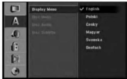 Display Menu English Polki Cenky Magyar Svannka Deutsch