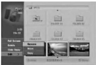 LG RHS7750MH - Vælge multiple filer (mapper) - 1